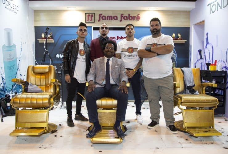 Steinhart Professional y Golden Chair Intl apostaron muy fuerte en el Salón Look Internacional 2018 Barberia Viernes 24 63 Barberia Viernes 24
