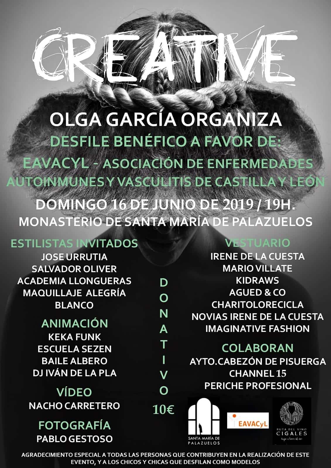 La faceta más solidaria de Olga García Evento Creative 2019 1 Evento Creative 2019