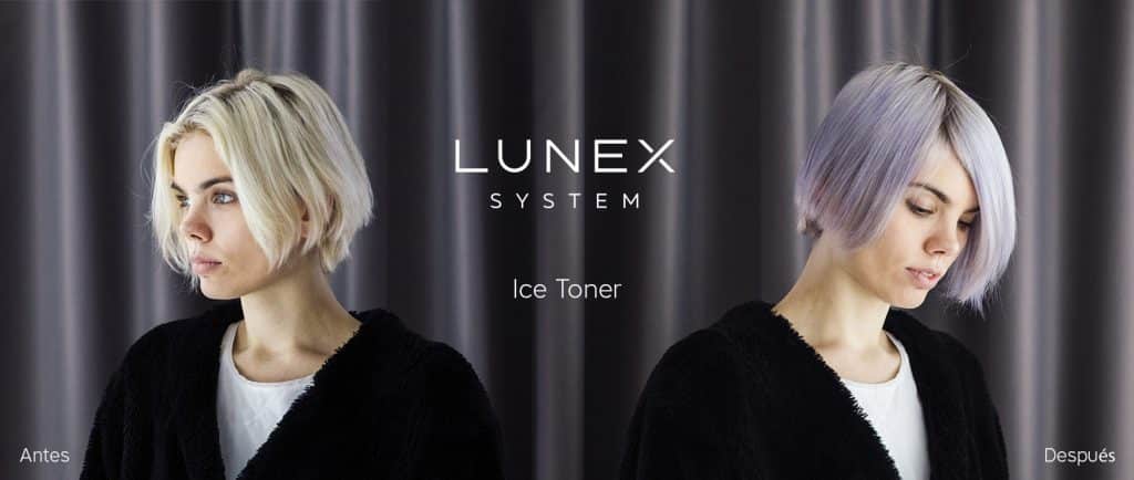 LUNEX ICE TONER antes despues
