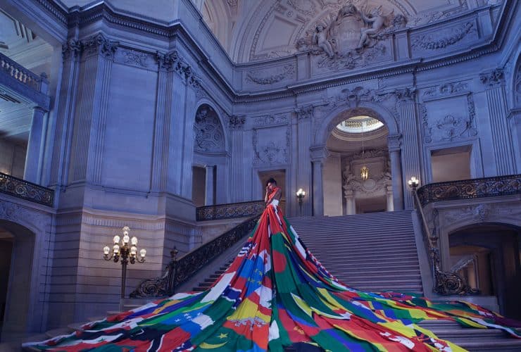 RAINBOW DRESS Jose Garcia Peluqueros 1