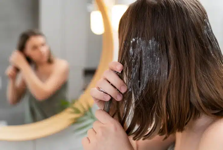 baños de crema para el pelo