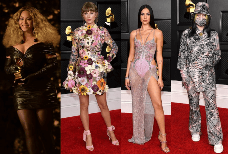 Los looks con mensaje de los Premios Grammy 2021 looks premios grammy 90 looks premios grammy