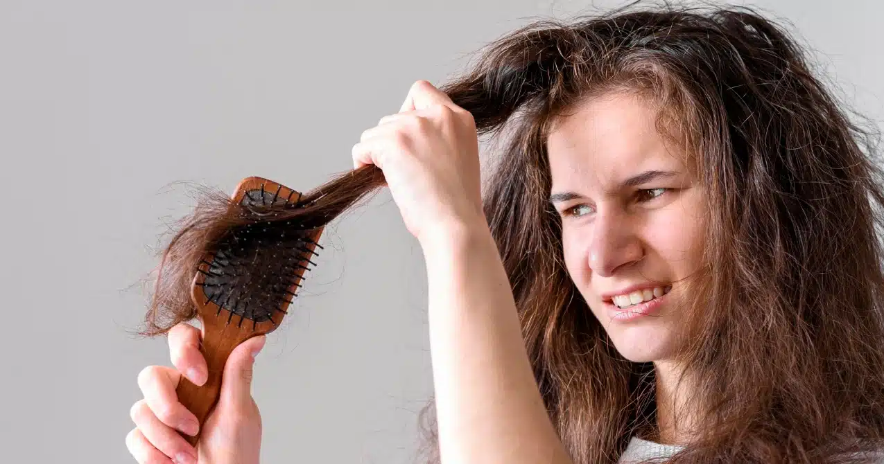 pelo dañado tratamiento
