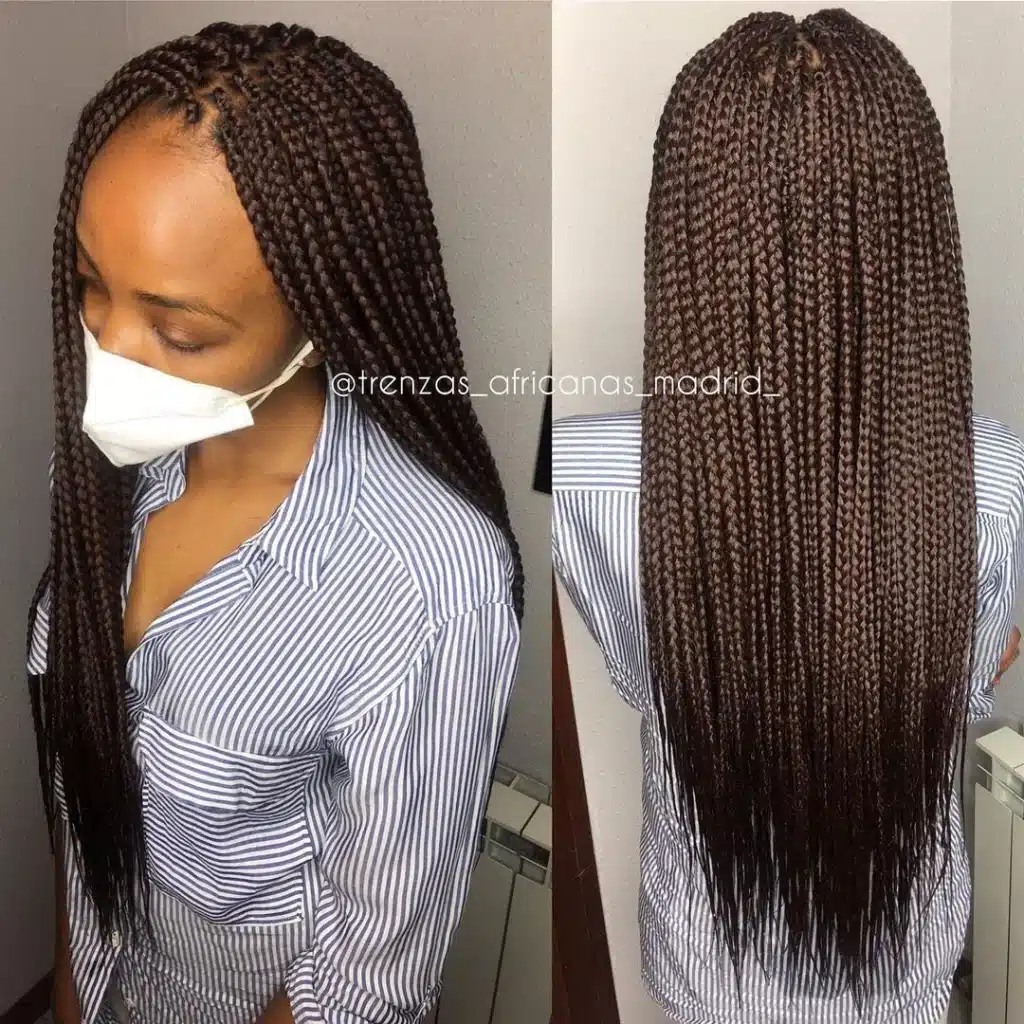 23 Peinados que te convencerán de hacerte trenzas africanas