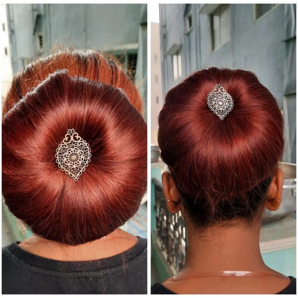 Cómo hacer el MOÑO DONUT y sus otras variaciones 296316335 758553615450866 1757543525563567872 n 6 moño formal con accesorio