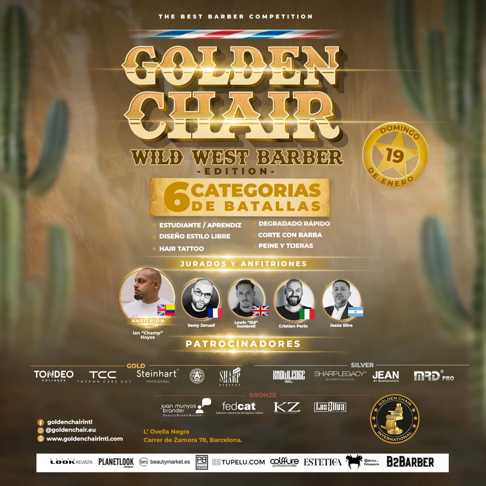 Golden Chair International: La gran cita de la barbería vuelve a Barcelona Imagen de WhatsApp 2025 01 15 a las 19.07.55 ad860a07 1 Imagen de WhatsApp 2025 01 15 a las 19.07.55 ad860a07