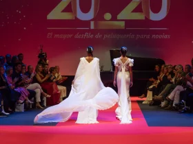 Pasarela 20.20: crónica de la peluquería nupcial en Baluarte Pasarela2020202040Jose20GarciCC81a20Peluqueros2028729 web 16 peinado de novia de la colección Pasarela 20.20 de Jose Garcia Peluqueros